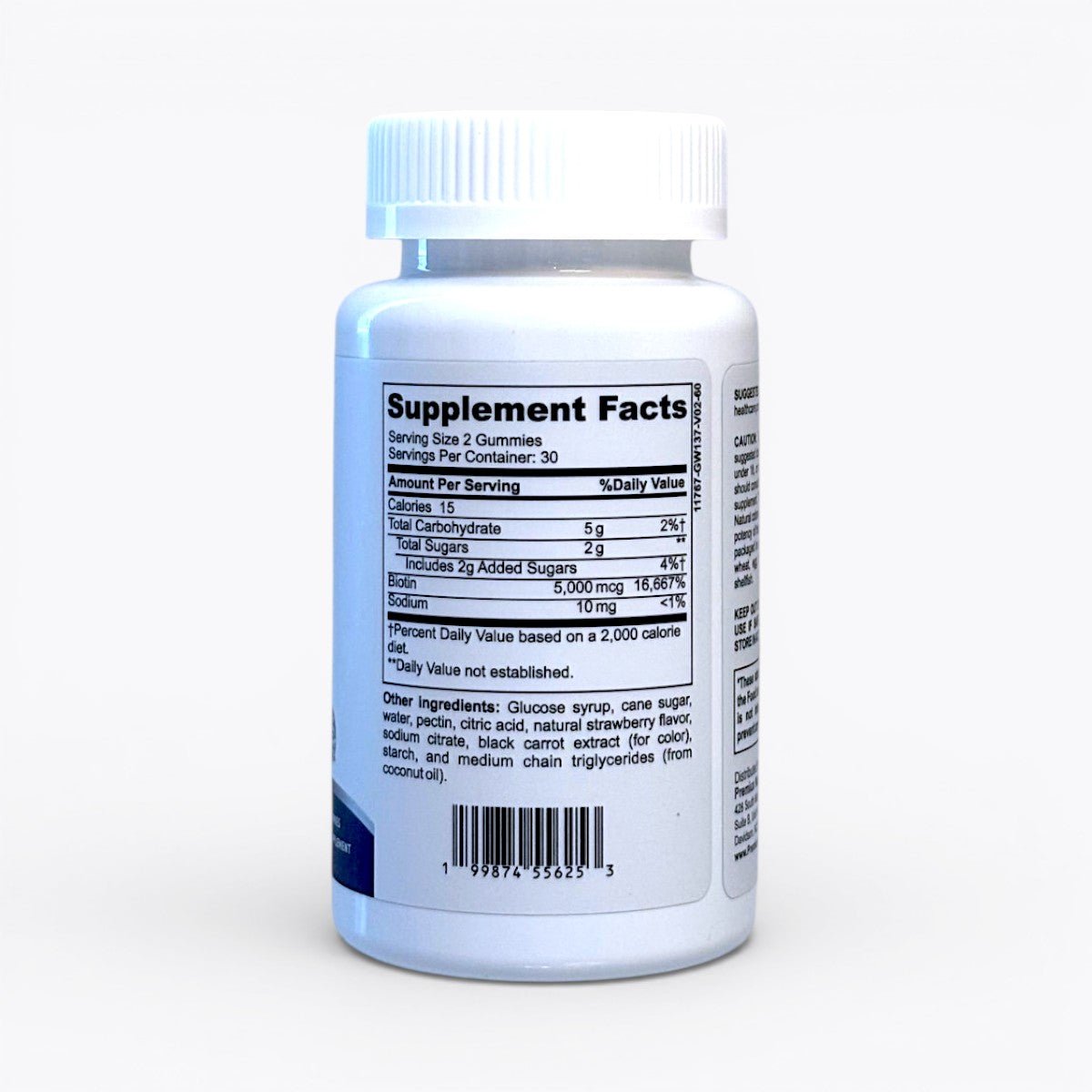 Premiux Biotin Gummies 5000mcg — Hair, Nails & Skin - Premiux NutritionPremiux Biotin Gummies 5000mcg — Hair, Nails & Skin