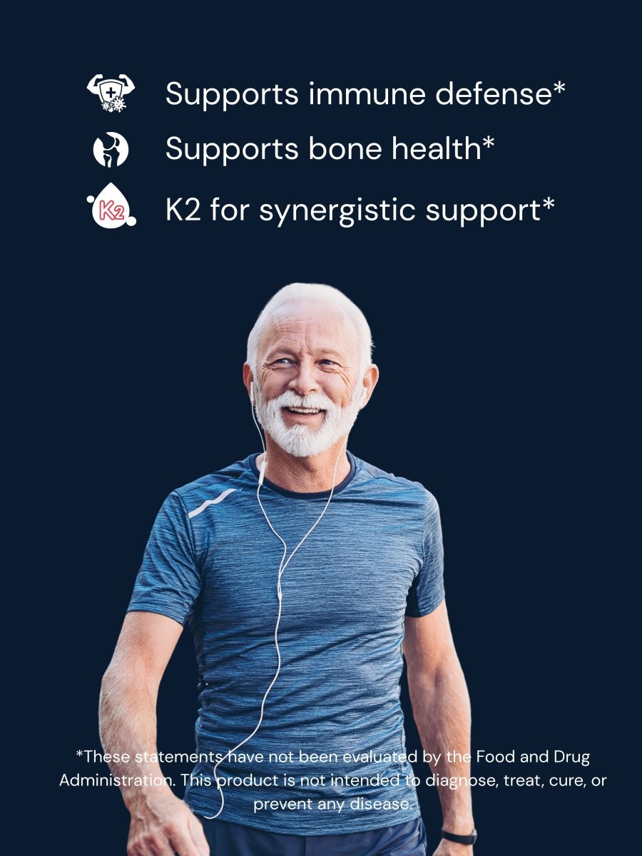 Premiux Vitamin D3 + K2 Gummies — Bone & Heart Health - Premiux NutritionPremiux Vitamin D3 + K2 Gummies — Bone & Heart Health199874591377