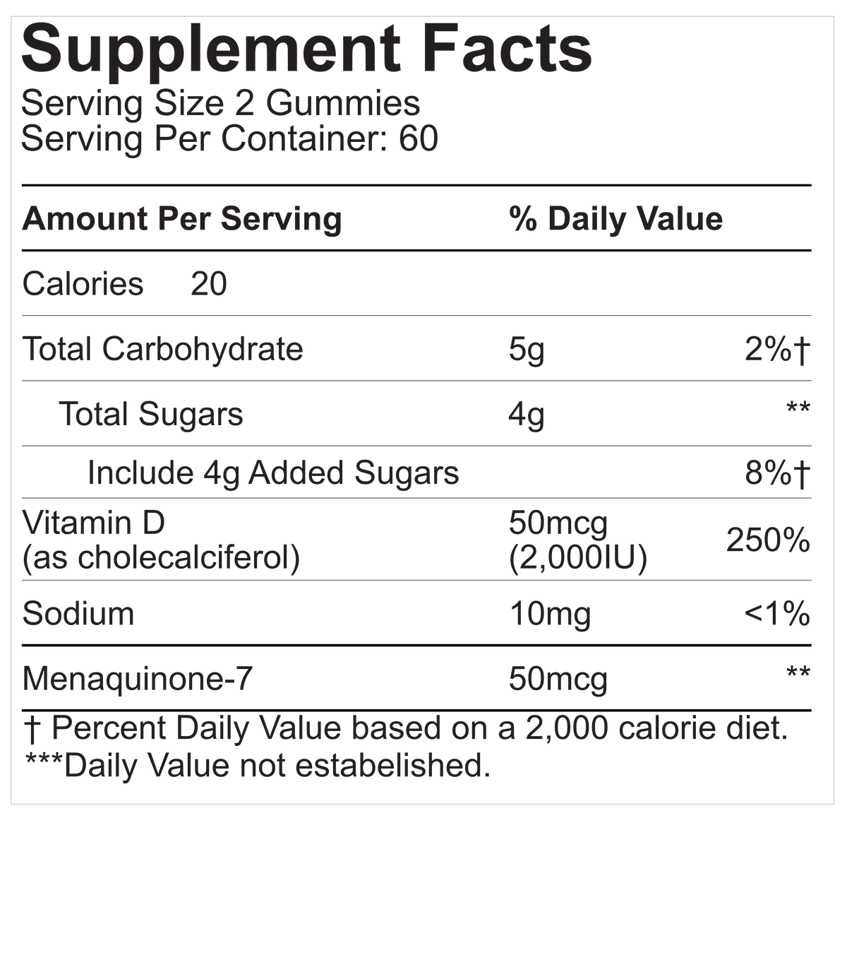 Supplement Facts