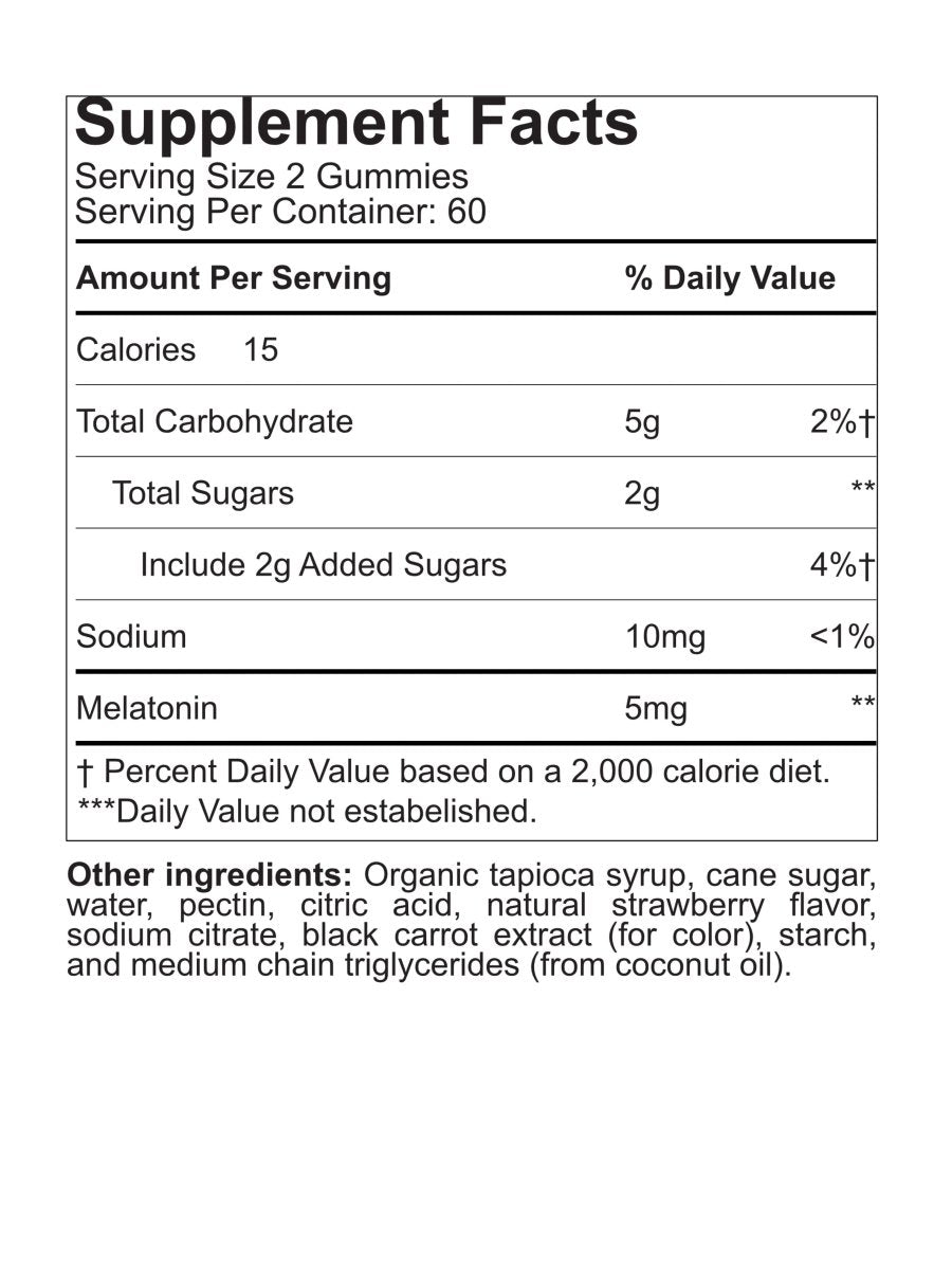 Premiux Melatonin Gummies 5mg — Supports Healthy Sleep Onset - Premiux NutritionPremiux Melatonin Gummies 5mg — Supports Healthy Sleep Onset199874207056
