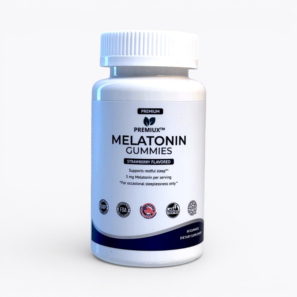 Premiux Melatonin Gummies 5mg — Supports Healthy Sleep Onset - Premiux NutritionPremiux Melatonin Gummies 5mg — Supports Healthy Sleep Onset